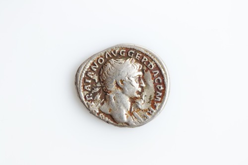Trajanus denar silber - -,