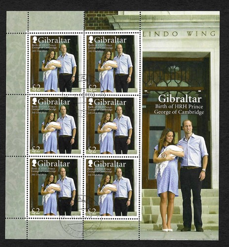 Gibraltar 2013 birth hrh - gibraltar, 2013: