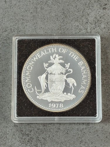 Bahamas dollars 1978 - bahamas, silber