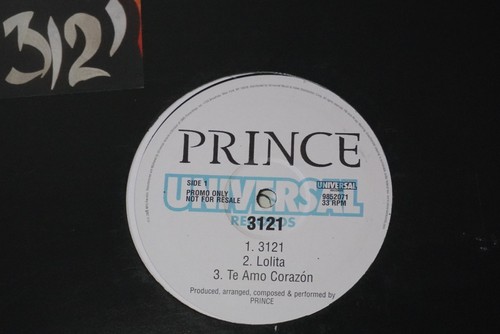 Prince 3121 vinyl - 2lp, promo