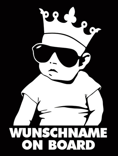 Aufkleber wunschname on - wunschname,